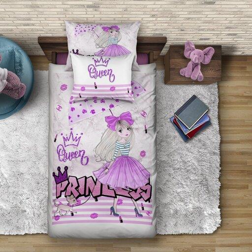 روتختی 3 بعدی دخترانه جدید 4 تیکه برند رویال با دوسال ضمانت